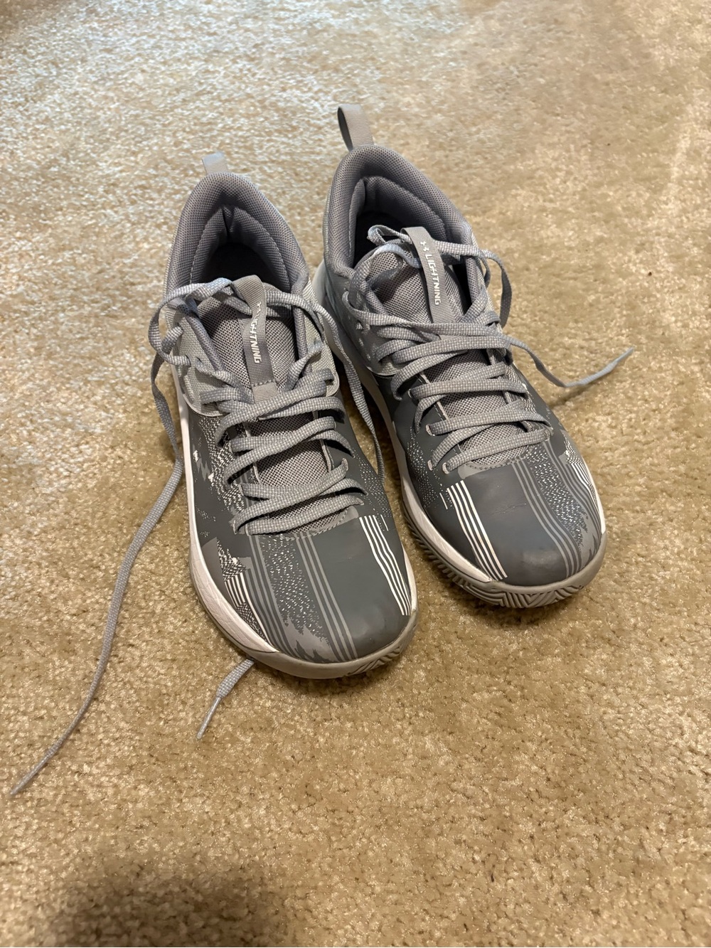 Under Armour Grey Athletic Sneakers